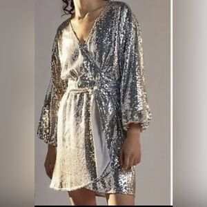 Anthropologie Lisette sequined dress. NWT size 3XL